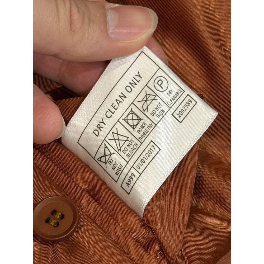 Harris Tweed Blazer Men's 46R 100% Pure New Wool Orange Colorful Suit Jacket - Picture 10 of 11
